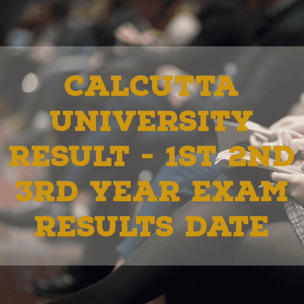 Calcutta University Result