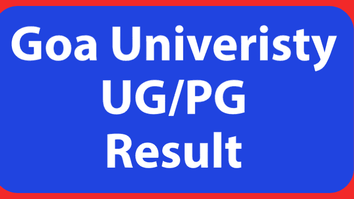 Goa University Result