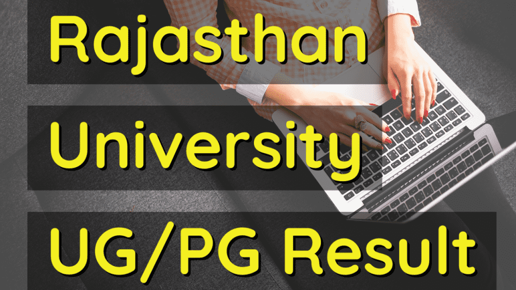 Rajasthan University Result