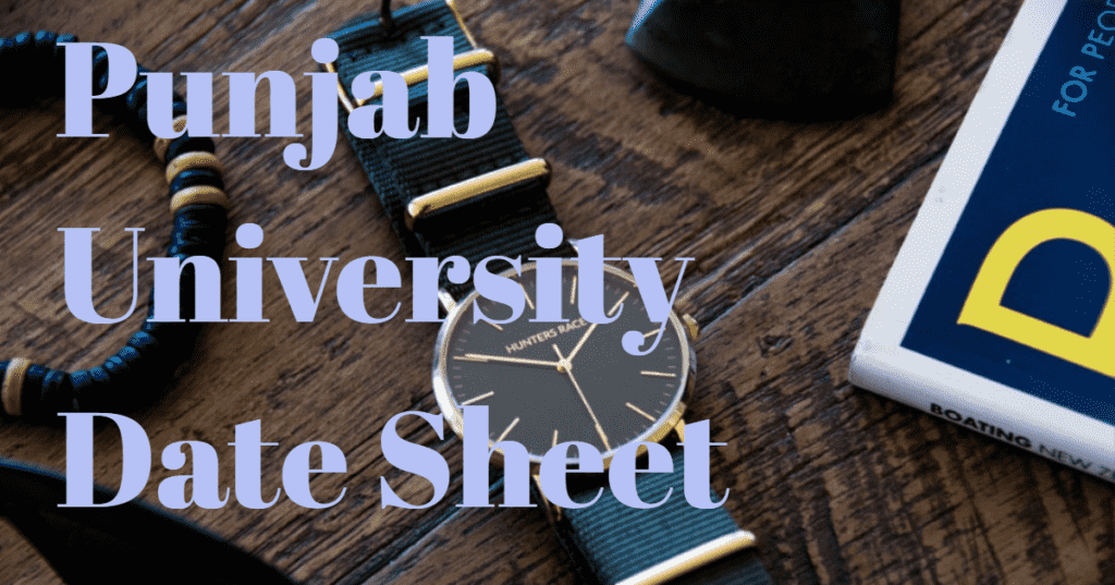 Punjab University Time Table