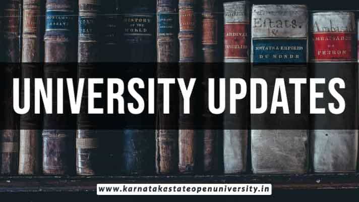 Karnataka State Open University Admission, KSOU Exam Result 2022