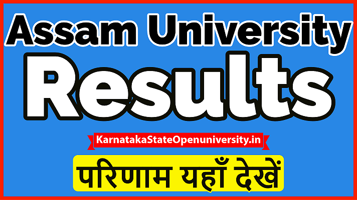 Assam University Result