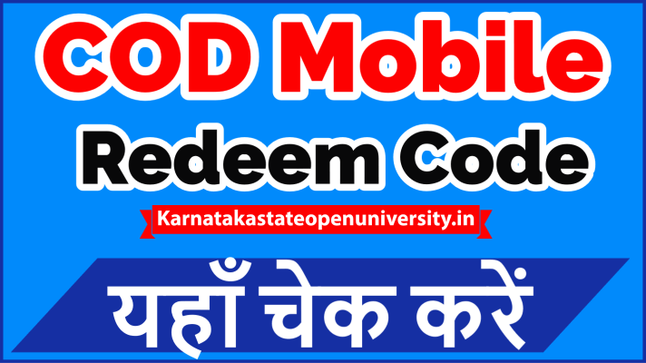 COD Mobile Redeem Code