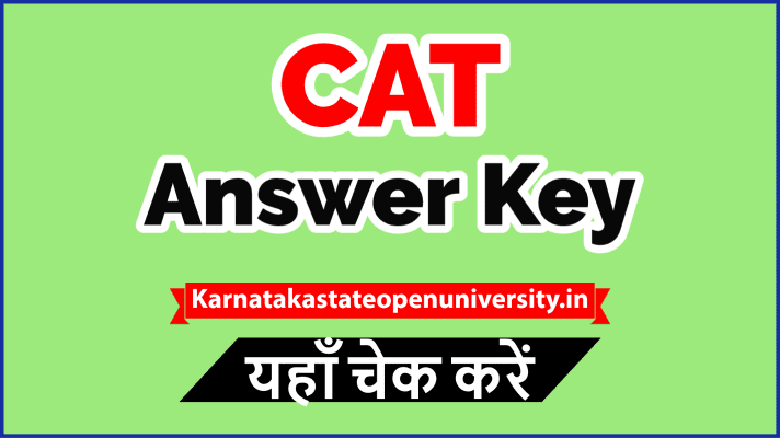 CAT Answer Key