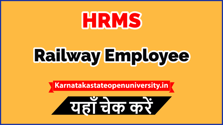 HRMS Railway Employee