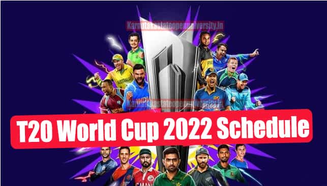 t20 worldcup 2022 schedule