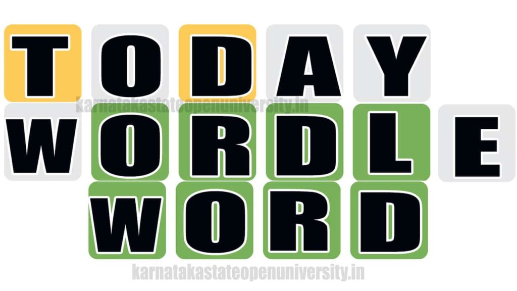 wordle todays answer