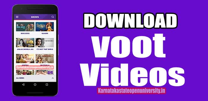 VOOT Videos download