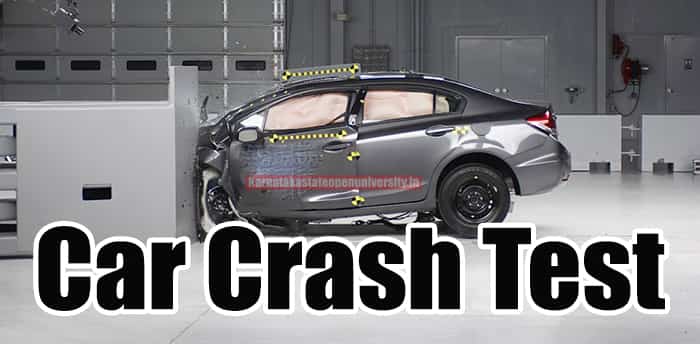 car crash testing