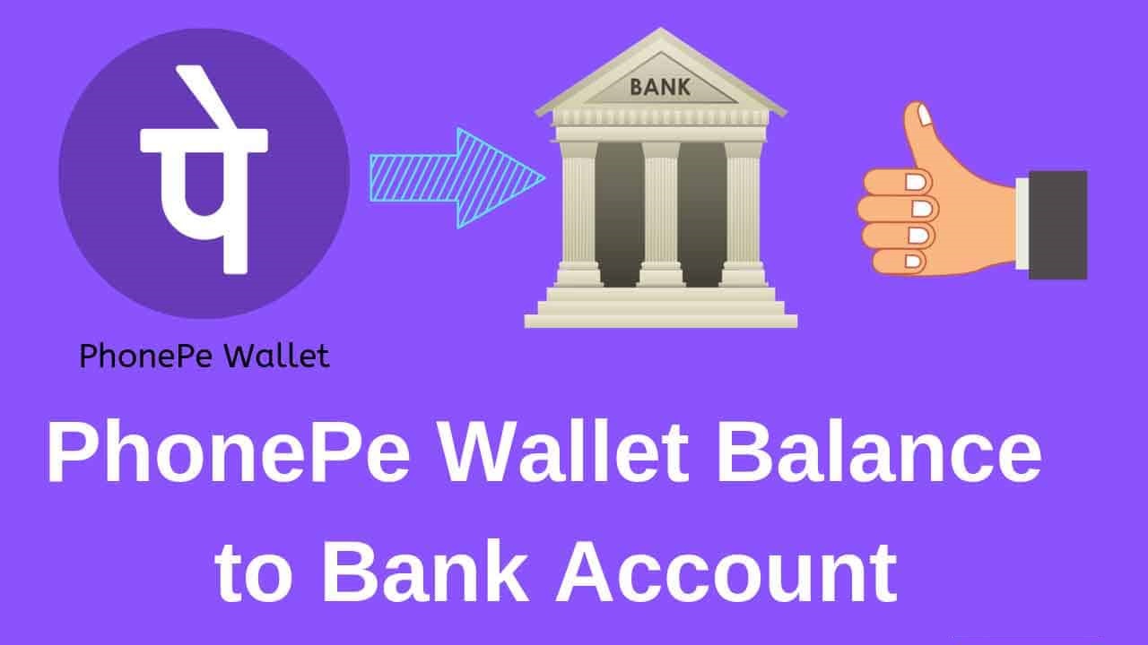  Transfer Money From PhonePe Wallet To Bank Account