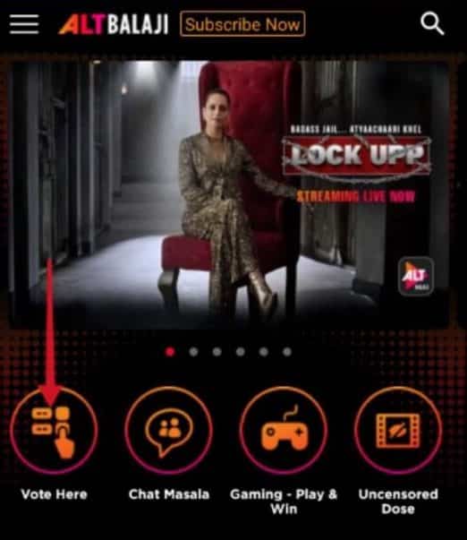 How to vote lockupp via altbalajiapp