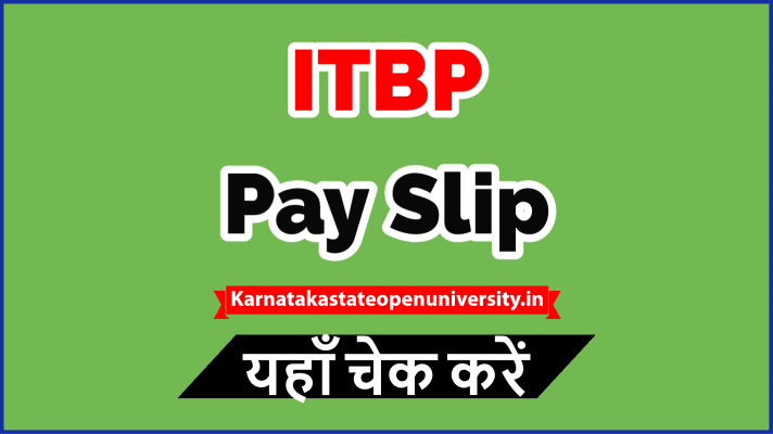 ITBP Pay Slip