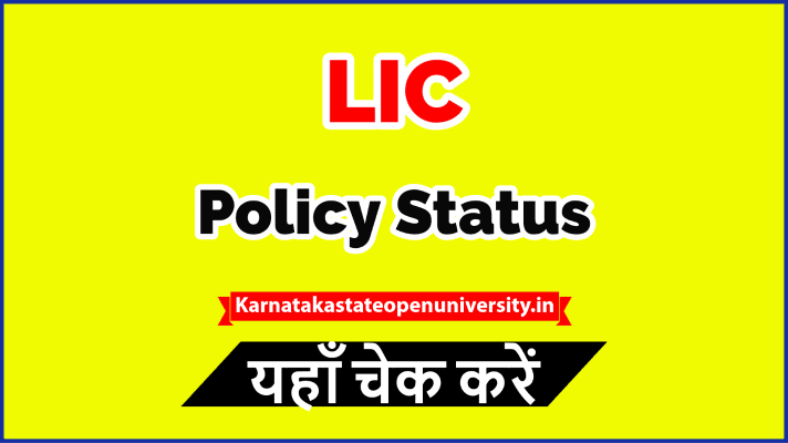 LIC Policy Status
