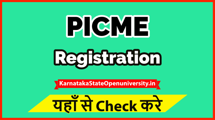 PICME Registration