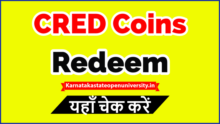 Redeem CRED Coins