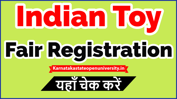 Indian Toy Fair Registration