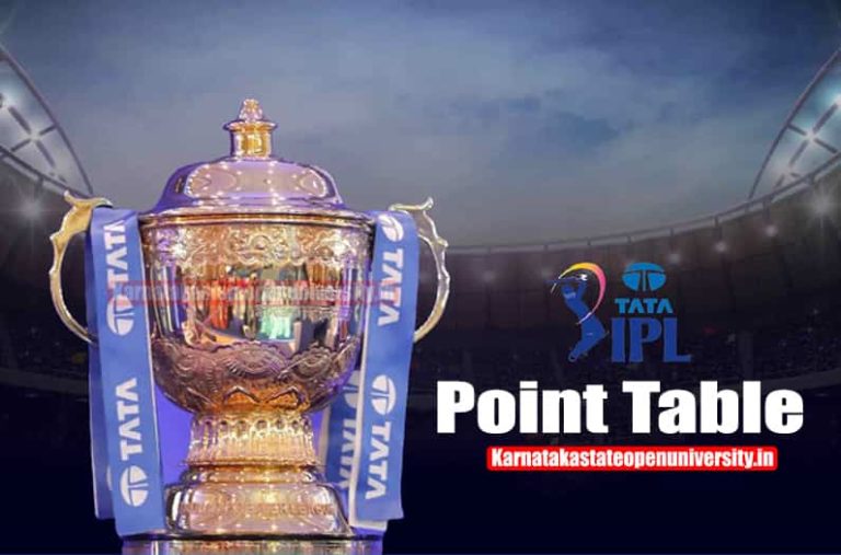 TATA IPL Points Table 2024, Team Wise Ranking (Updated Today)