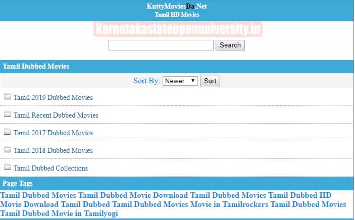 Kuttymovies7 Latest Bollywood, Hollywood, Tamil, Telugu, Hindi dubbed Movies  & Webseries