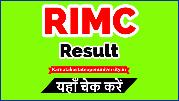 RIMC Result