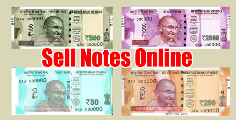 Sell Notes Online