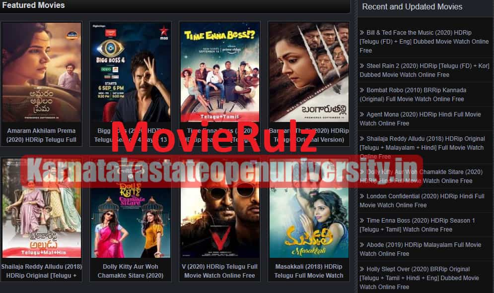 Movierulz Tamilrockers 2023 Download Latest Telugu, Bollywood & Hollywood  Dubbed Movies