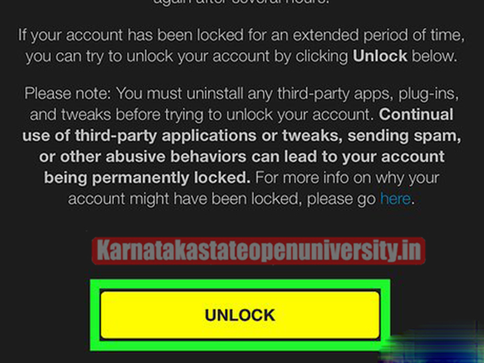 How to Unlock Your Snapchat Account?