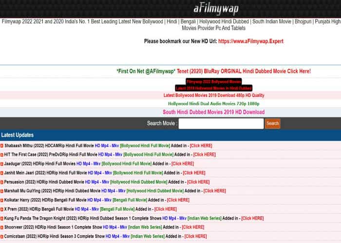 Afilmywap Streaming Bollywood Hollywood HD MP4 Movies Download Free
