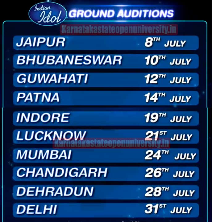 indian idol audition 2022