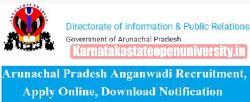 Arunachal Pradesh Anganwadi Merit List 2022