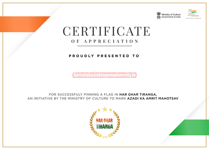 Har Ghar Tiranga Download and Certificate Registration 