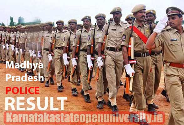 Madhya Pradesh Police Result