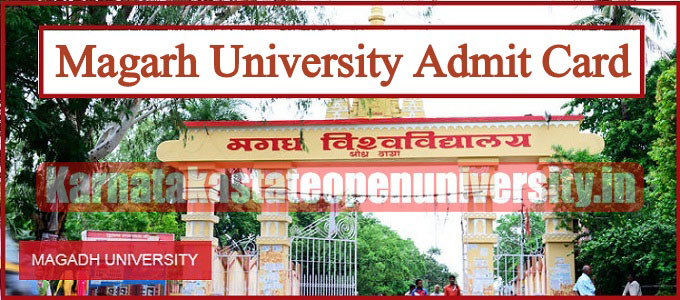 Magadh-University-Admit-Card
