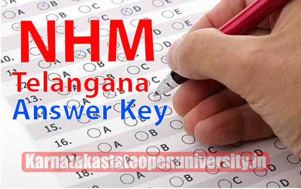 NHM Telangana Answer Key