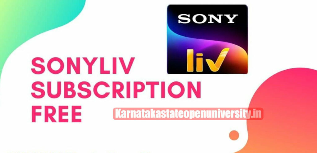 Sony LIV Subscription