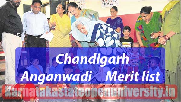 Chandigarh Anganwadi Merit List 