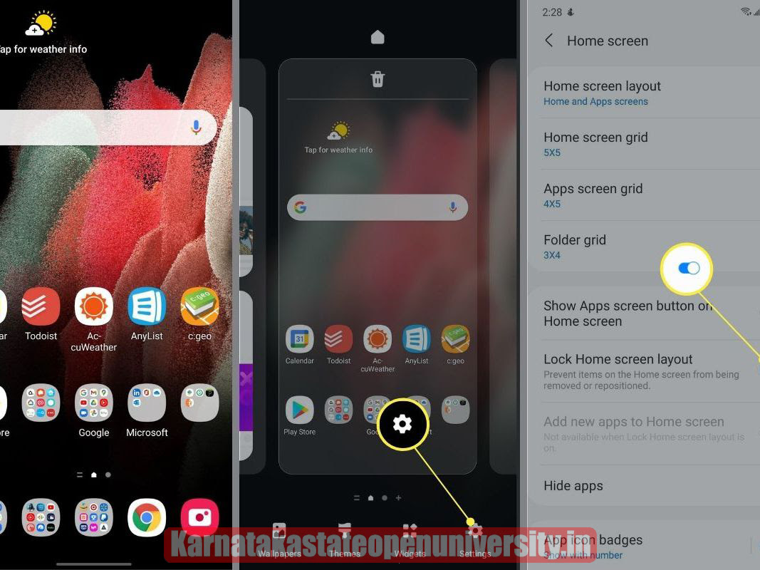 How To Unlock Home Screen Layout On Redmi, Samsung, Realme, And Oppo Smartphones