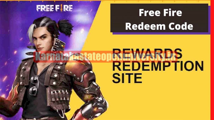  Free Fire Redeem Codes