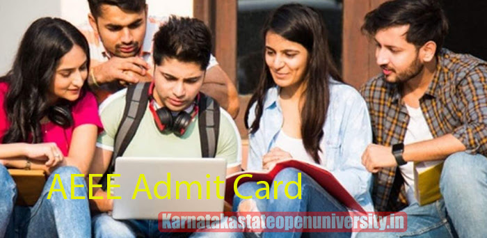 AEEE Admit Card