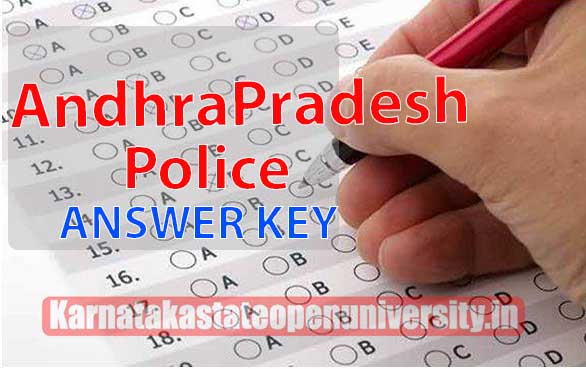 Andhra Pradesh Police Answer Key