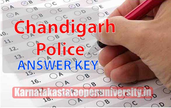 Chandigarh Police Answer Key