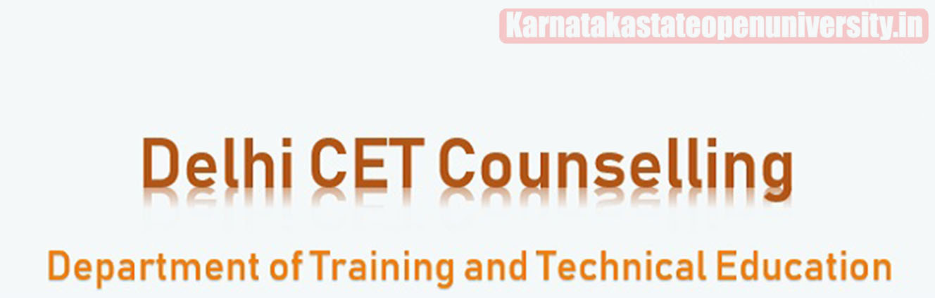 Delhi CET Counselling