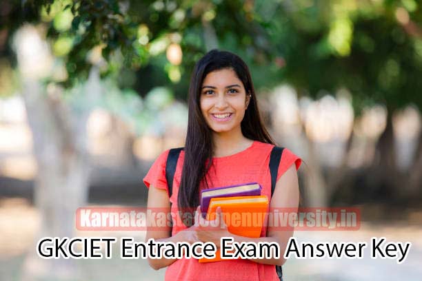 GKCIET Entrance Exam Answer Key 2022