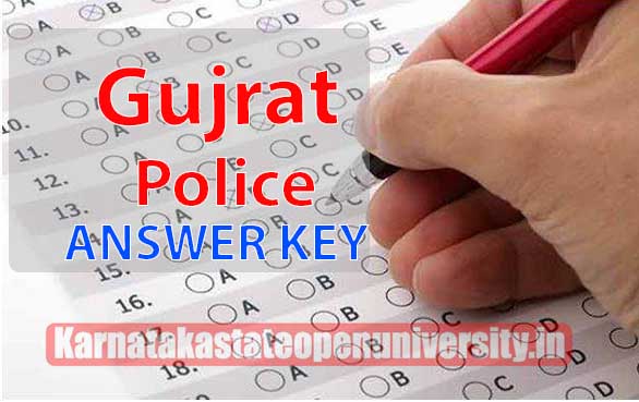 Gujrat Police Answer Key