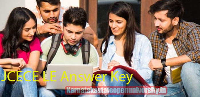 JCECE LE Answer Key