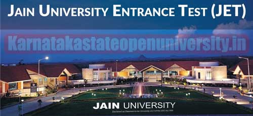 Jain Entrance Test 2022