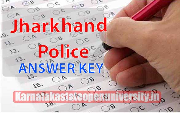 Jharkhand Police Answer Key