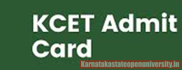 Karnataka DCET Admit Card