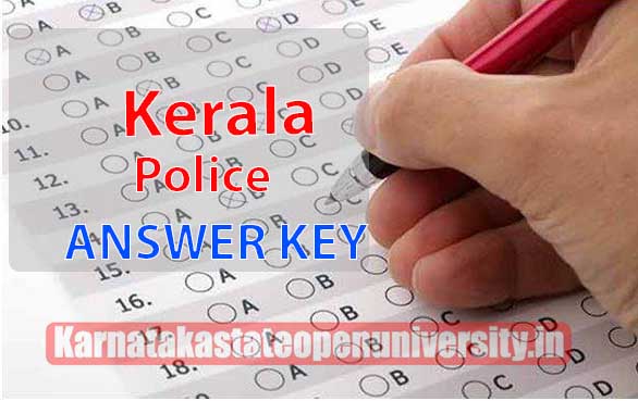 Kerala Police Answer Key