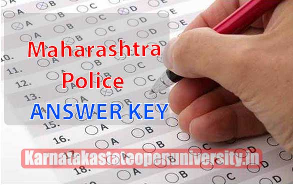 Maharashtra Police Answer Key