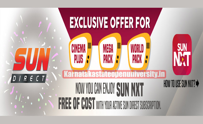 Sun NXT Subscription Plans India